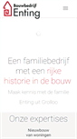 Mobile Screenshot of bouwbedrijfenting.nl